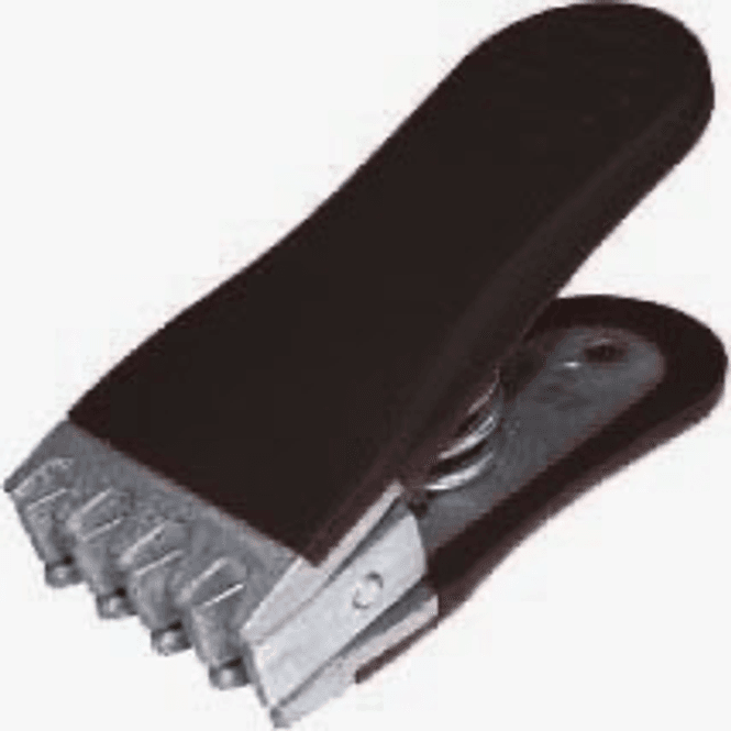 Hovedbilde Strengeklemme for strenging av racket